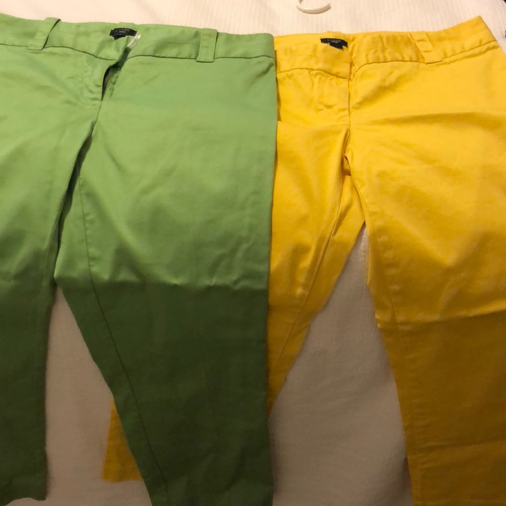 Cropped pants - set of two